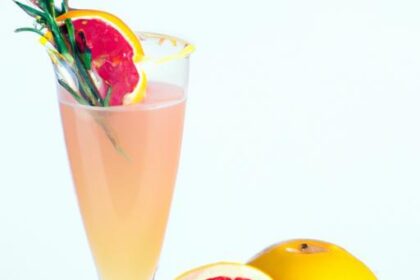 Refresh Your Senses: Sparkling Grapefruit & Rosemary Mocktail