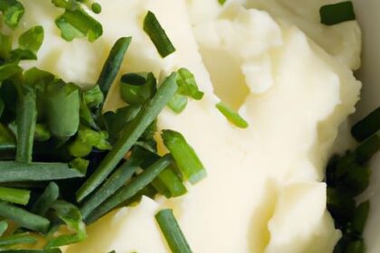 Silky Creamy Mashed Potatoes with Fresh Chives Recipe