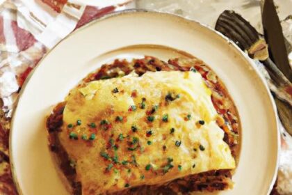 Hearty Lentil Shepherd’s Pie with Cheesy Paprika Crust