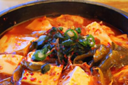Savor the Spice: Exploring Korean Kimchi Jjigae Tofu Stew