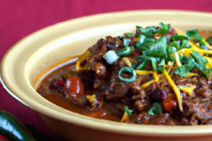 Hearty Slow Cooker Pulled Beef Chili: Comfort in a Bowl
