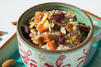 Wake Up to Wellness: Carrot Cake Overnight Oats Recipe