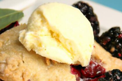 Sweet Summer Bliss: Berry Cobbler with Fluffy Biscuit Top