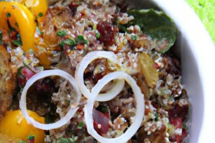 Savor the Mediterranean: Lamb & Quinoa Power Bowl Recipe