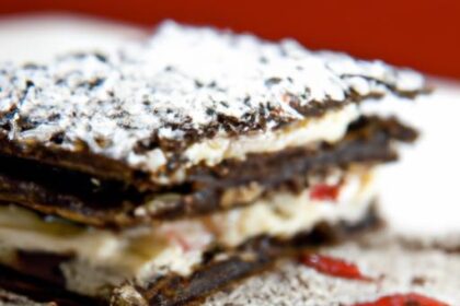 Decadent No-Bake Chocolate Lasagna: A Layered Delight