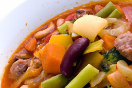 Hearty Classic Beef Minestrone Soup: A Timeless Comfort