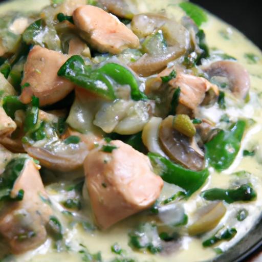 Savor the Best Creamy Chicken and Spinach Skillet Delight