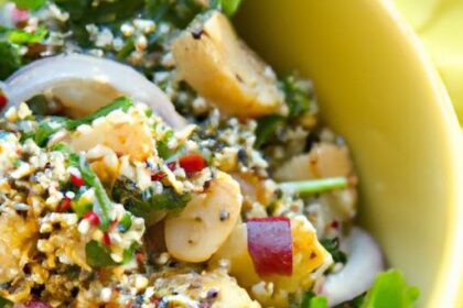 Thai Quinoa Salad: Vibrant Flavors with Creamy Peanut Dressing