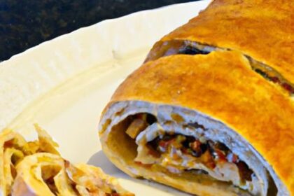 Easy Turkey Pepperoni Stromboli: A Flavorful Twist