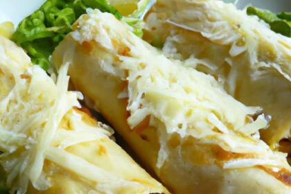 Crispy Taquitos with Shredded Chicken and Melty Cheese Delight