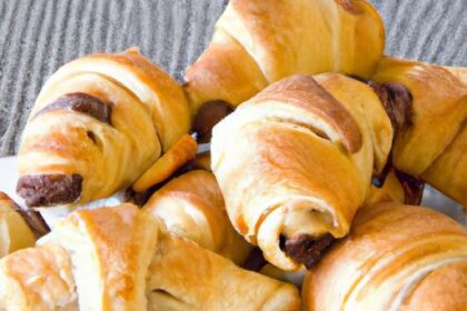 Indulge in Delight: The Magic of Chocolate-Filled Croissants