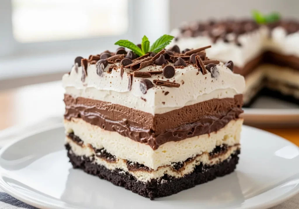 Decadent No-Bake Chocolate Lasagna