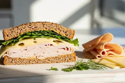 Savory Turkey & Cheese on Protein Bread: A Power-Packed Bite