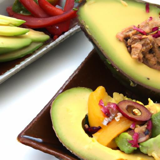 Fresh & Flavorful: Mini Chicken Salad Stuffed Avocados Delight