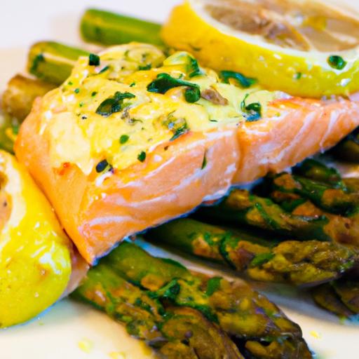 Zesty Sheet Pan Lemon Herb Salmon with Crisp Asparagus