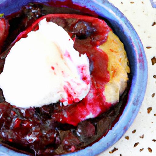 Sweet Summer Bliss: Berry Cobbler with Fluffy Biscuit Top