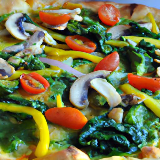 Green Delight: Crafting the Perfect Pesto Veggie Pizza