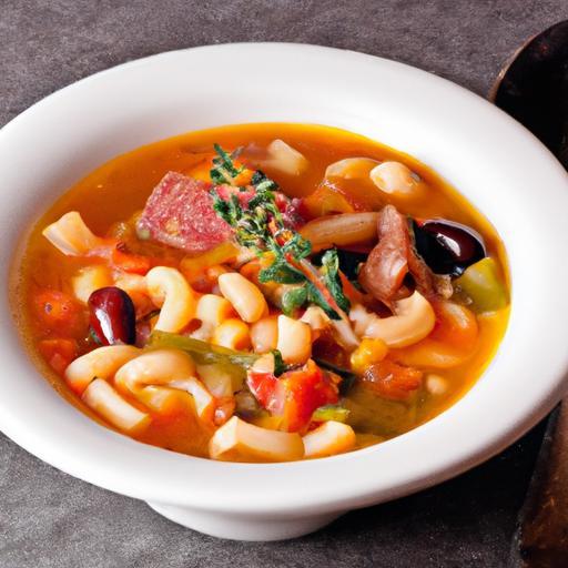 Hearty Classic Beef Minestrone: A Timeless Comfort Soup