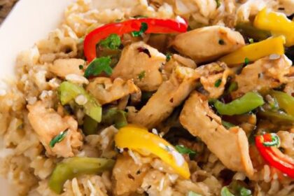 Savor the Flavor: Easy Fajita Chicken and Rice Bowl Recipe