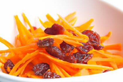 A Zesty Twist: Sweet and Tangy Carrot Raisin Salad Recipe