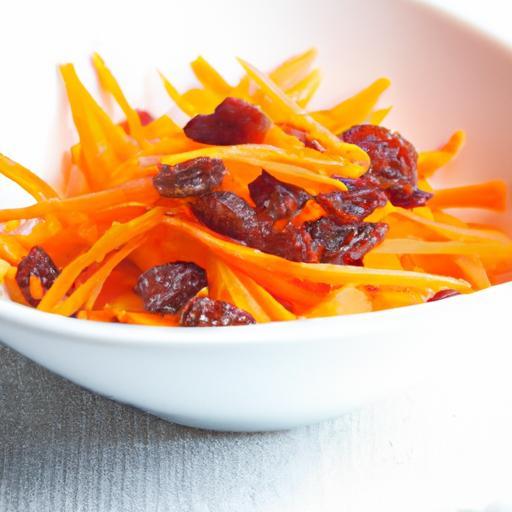 A Zesty Twist: Sweet and Tangy Carrot Raisin Salad Recipe