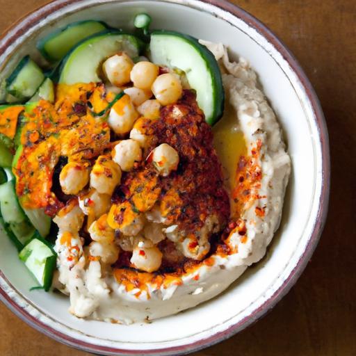 Mediterranean Quinoa Bowl with Hummus: A Flavorful Feast