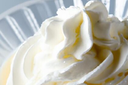 Silky Vanilla Pudding Delight Topped with Fluffy Whipped Cream