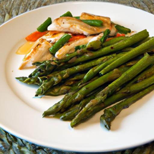 Zesty Chicken & Asparagus Lemon Stir Fry: Quick & Healthy