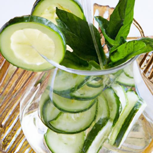 Refreshing Bliss: The Benefits of Soothing Cucumber Mint Water