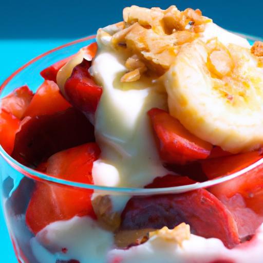 Layered Bliss: The Ultimate Strawberry Banana Yogurt Parfait