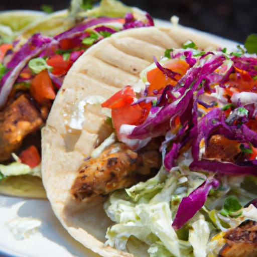Zesty Blackened Tilapia Tacos with Crisp Cabbage Slaw