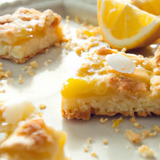 Zesty Delight: Perfect Lemon Bars on a Buttery Shortbread
