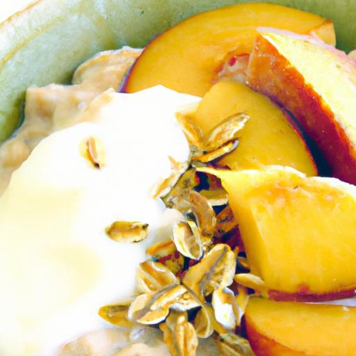Peaches and Cream Oatmeal: A Sweet Start to Your Day