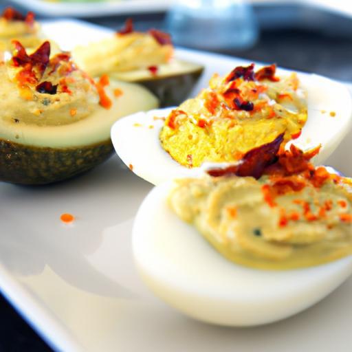 Creamy Avocado Deviled Eggs: A Tasty Twist on Classic Bites