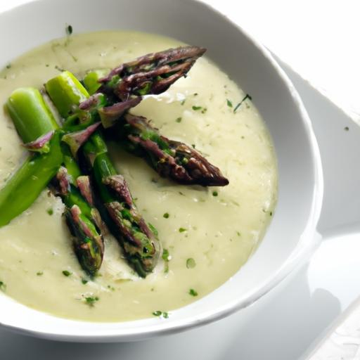 Velvety Asparagus & Parmesan Soup: A Comforting Delight