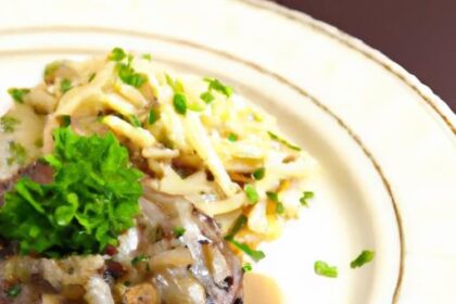 Savor Salisbury Steak with Luxurious Onion Gravy Delight