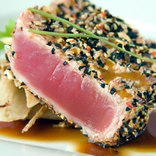 Savor the Flavor: Seared Tuna with Sesame Ginger Glaze