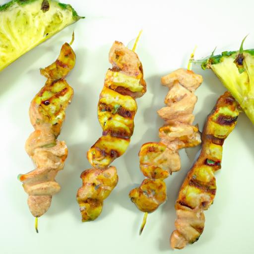 Tropical Twist: Mastering Grilled Pineapple Chicken Skewers
