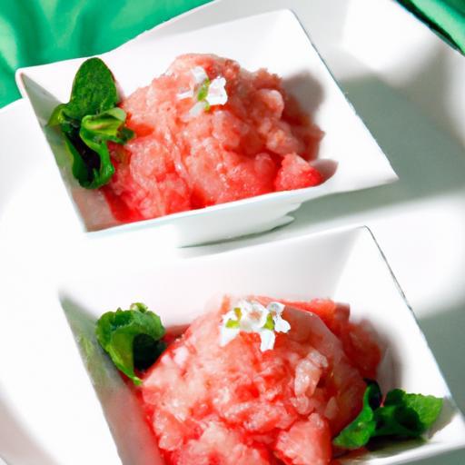 Refreshing Watermelon Granita: A Crisp Summer Delight