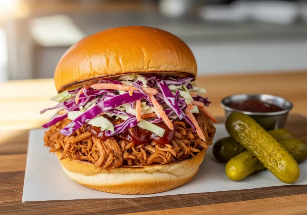 BBQ Pulled Jackfruit Sandwiches