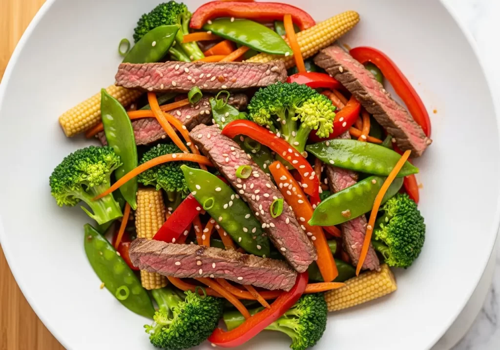 Easy Beef Stir Fry with Fresh Veggies