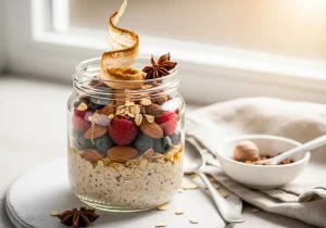 Easy Overnight Oats with Spices