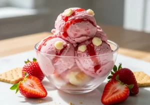 Strawberry Cheesecake Ice Cream