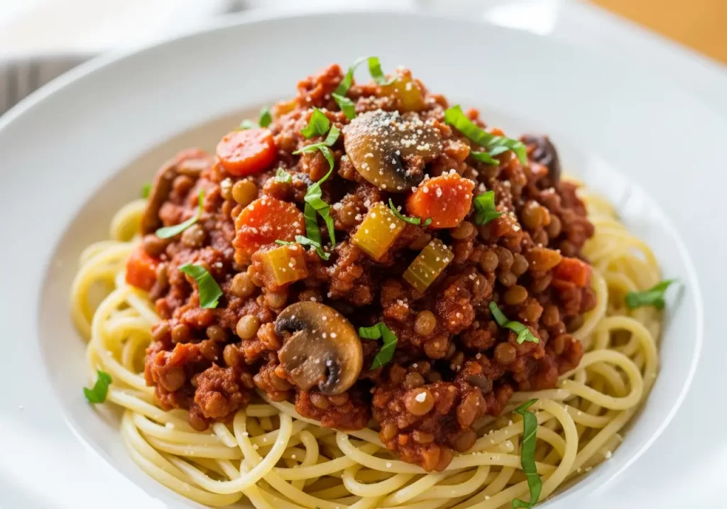 Hearty Vegan Bolognese