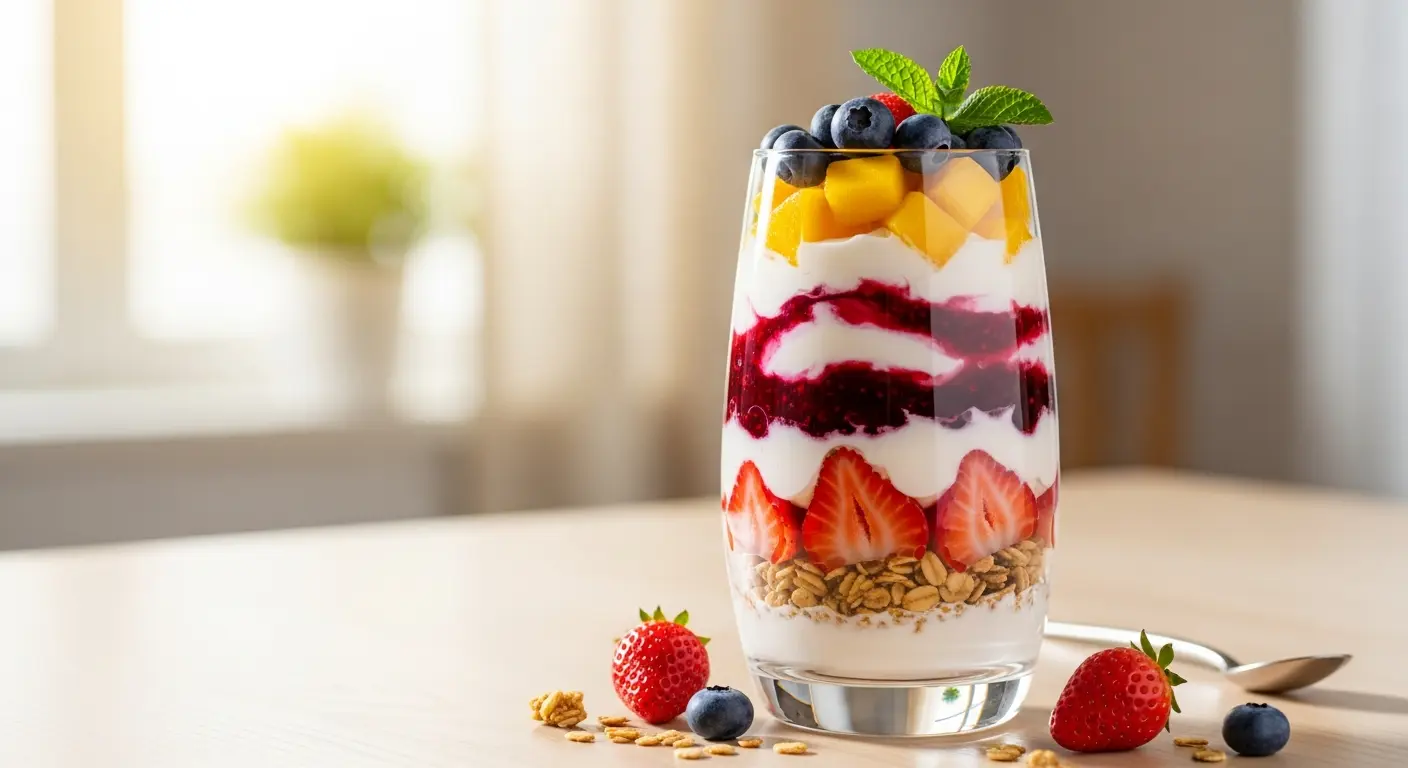 Layered Delight: Crafting Perfect Fruit Parfaits with Yogurt