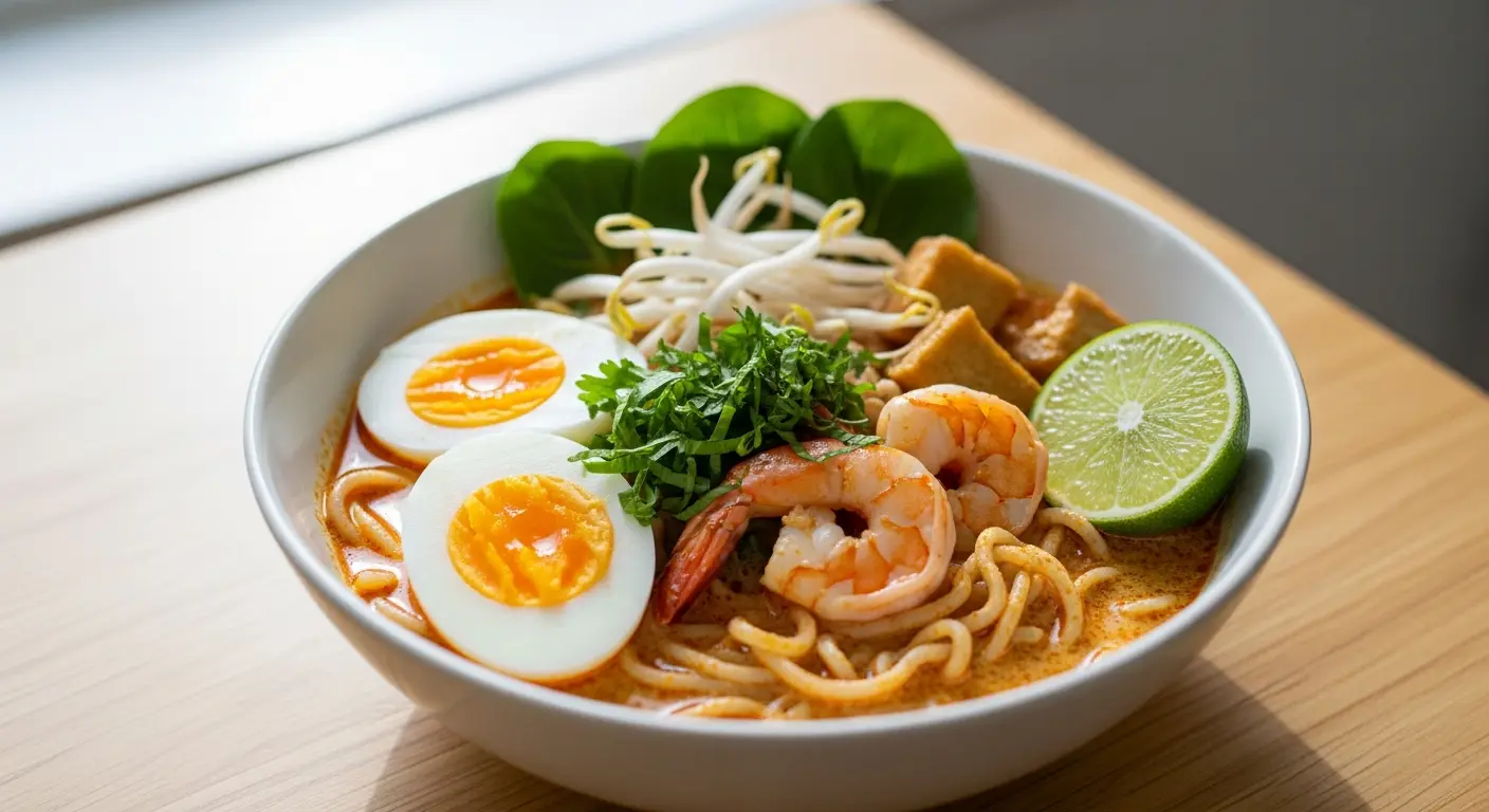 Malaysian Laksa: A Coconut Curry Noodle Soup Adventure