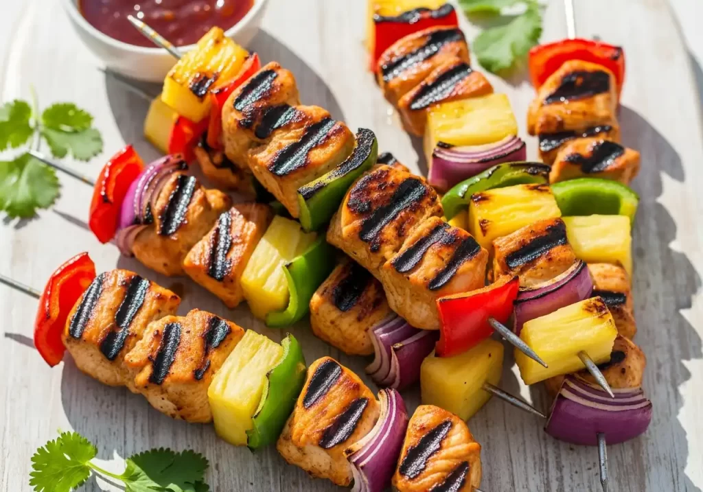 Mastering Grilled Pineapple Chicken Skewers