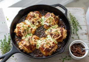 Savory French Onion Smothered Chicken Recipe to Savor