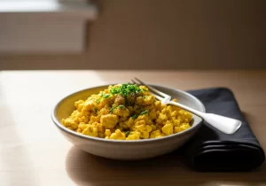 Tofu Scramble with Turmeric