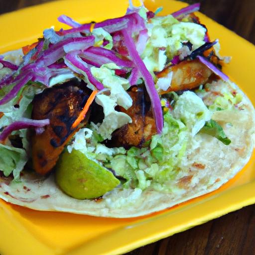 Zesty Blackened​ Tilapia ⁢Tacos with Crisp Cabbage Slaw